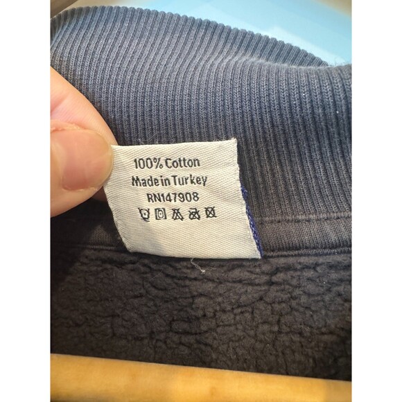 Outdoor Voices Women's Nimbus Sweatshirt Cropped Dark Gray 1/4 Zip Heavyweight M - Picture 6 of 6